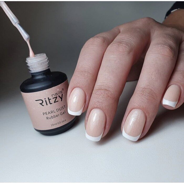 Rubber Base BEIGE PEARL 15ml – Bild 3