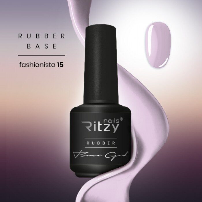 Rubber Base FASHIONISTA 15 15ml - Image 2