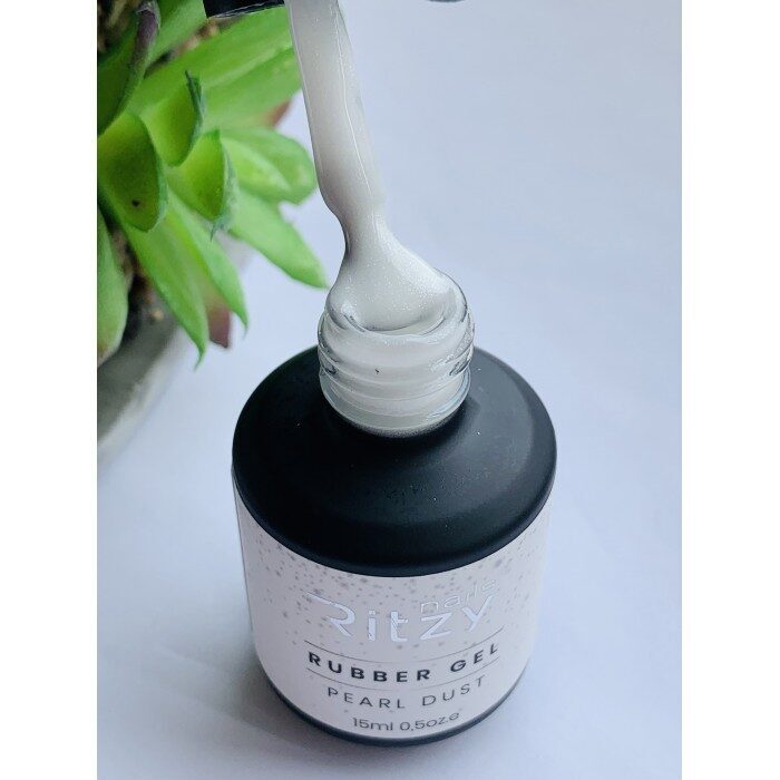 Rubber Base WHITE GLAM 15ml – Bild 2