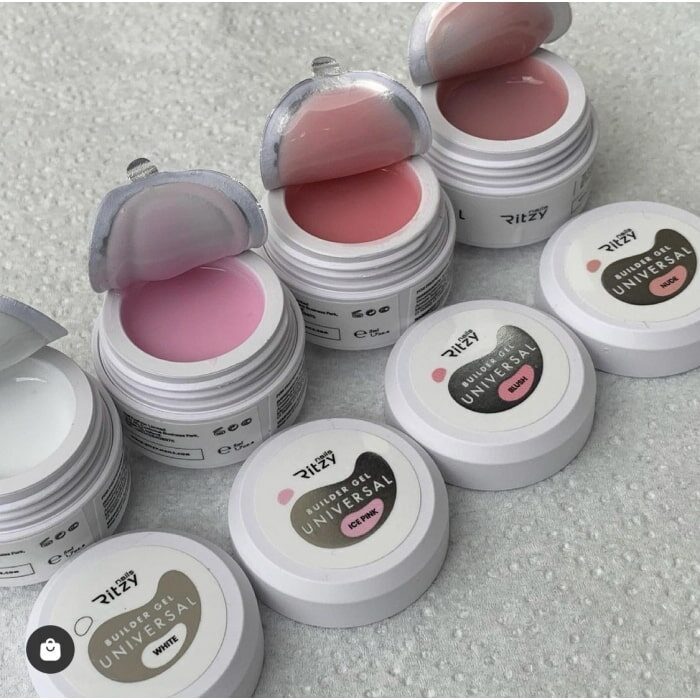 UNIVERSAL WHITE Builder Gel 5ml – Bild 4